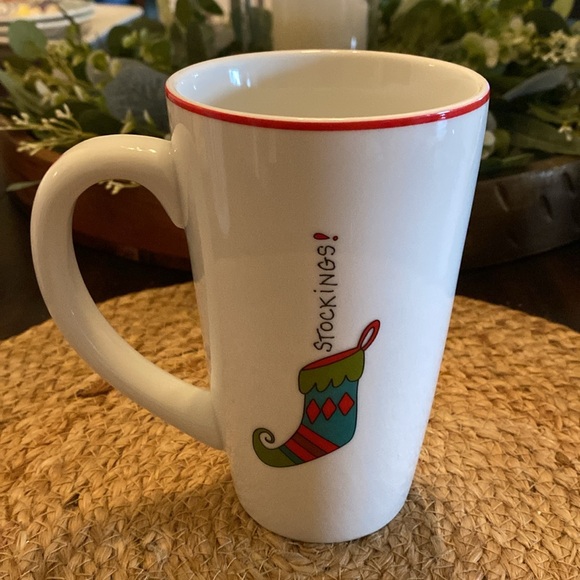 Fitz & Floyd Gourmet 2007 Christmas Latte Mugs - Picture 4 of 11